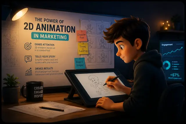 The Power of 2D Animation in Marketing