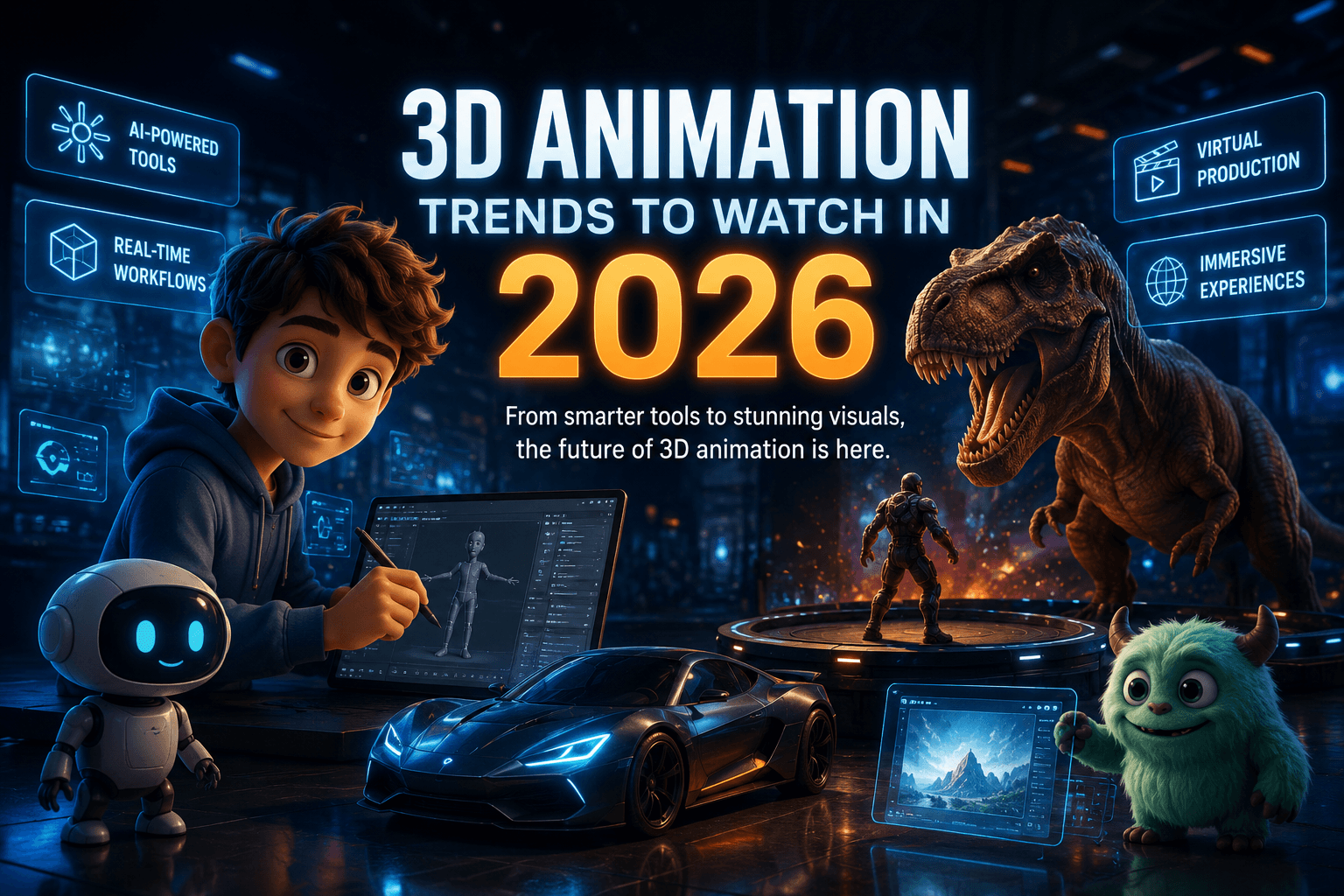 3D Animation Trends to Watch in 2026